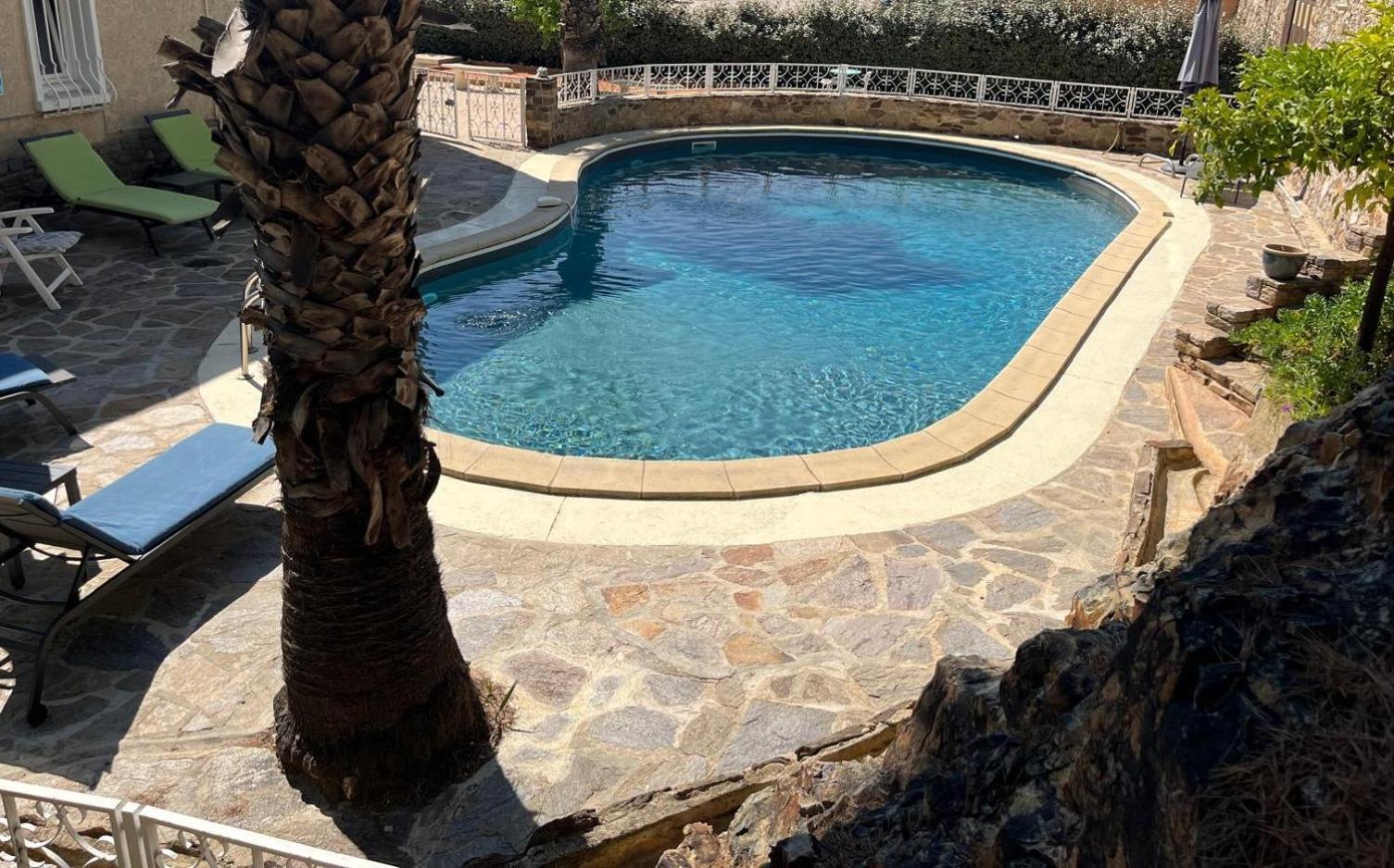 Meuble Tourisme 4*, Les Pieds Dans L'Eau, Villa Las Palmeras La Londe-les-Maures Kültér fotó